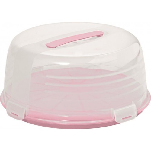 CURVER Tortenbehälter, Kuchenbox 34,7 x 15,6 cm pink 00416-X51