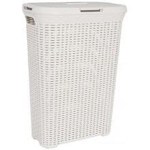 CURVER STYLE 40L Wäschesammler 44,8 x 61,5 x 26,5 cm, creme 00709-885