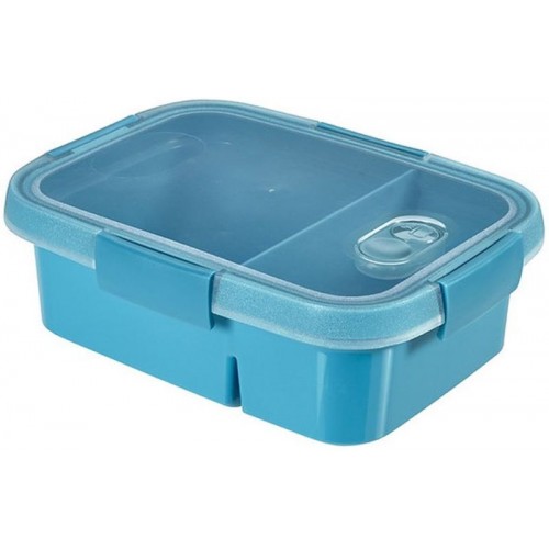 CURVER SMART TO GO DUAL 0,6L+0,3L Frischhaltedose blau 00925-Y33
