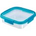 CURVER SMART FRESH 0,6L 16x16x5cm transparent/blau 00926-284