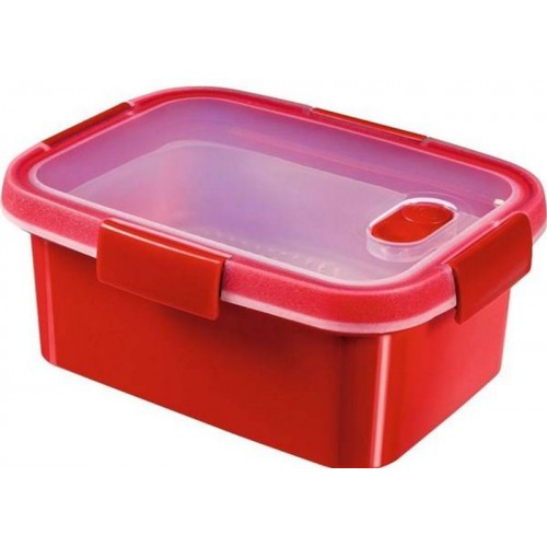 CURVER MICRO-WAVE 1,2L Dose 20x15x9cm rot 00939-472 CURVER MICRO-WAVE 1,2L Dose 20x15x9cm rot 00939-472