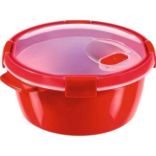 CURVER MICRO-WAVE 1,6L Dose 22x11cm rot 00943-472 CURVER MICRO-WAVE 1,6L Dose 22x11cm rot 00943-472