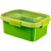 CURVER SMART TO GO 1,2L Lunchbox + Besteck & Zubehör 20x15x9cm grün 00947-Y32