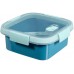 CURVER SMART TO GO 0,9L Lunchbox + Besteck 16x16x7cm blau 00949-Y33