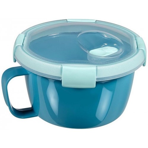 CURVER SMART TO GO 0,9L Suppenbehälter aus Kunststoff 17x11cm blau 00952-Y33