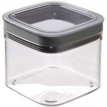 CURVER DRY CUBE 0,8L Vorratsdose 11,8x11,8x10cm transparent/grau 00995-840