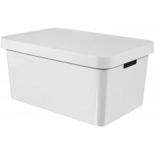 CURVER INFINITY 45L Aufbewahrungsbox mit Deckel 56 x 27 x 39 cm weiß 01721-N23