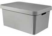 CURVER INFINITY 45L Aufbewahrungsbox mit Deckel 56 x 27 x 39 cm grau 01721-099