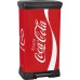 CURVER DECOBIN 50L CocaCola Abfalleimer Treteimer 39x29x73cm 02162-C14