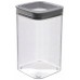 CURVER DRY CUBE 2,3L Vorratsdose 11,8x11,8x24,5cm transparent/grau 03512-840