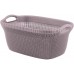CURVER KNIT 40L Wäschekorb 60x27x39cm Twilight purple 03677-X69
