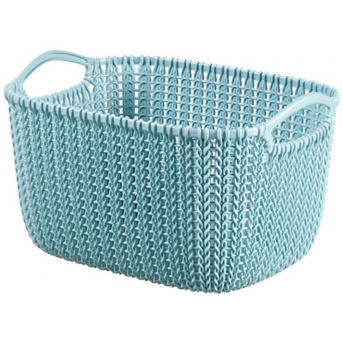 CURVER KNIT S 8L Korb 30x22x17cm misty blue 03674-X60