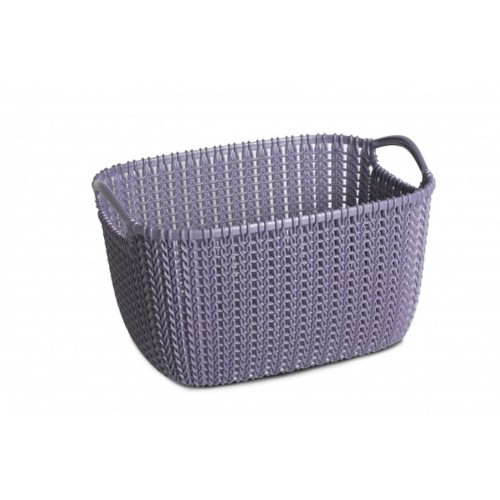 CURVER KNIT S Korb 8L purple 03674-X66 CURVER KNIT S Korb 8L purple 03674-X66