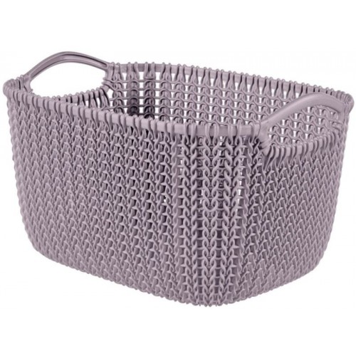 CURVER KNIT S 8L košík 30x22x17cm purple 03674-X69