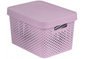 CURVER INFINITY 17L Aufbewahrungsbox mit Deckel 36 x 22 x 27 cm pink 04742-X51