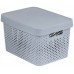 CURVER INFINITY 17L Aufbewahrungsbox mit Deckel 36 x 22 x 27 cm grau 04742-099