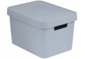 CURVER INFINITY 17L Aufbewahrungsbox mit Deckel 36 x 22 x 27 cm grau 04743-099