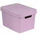 CURVER INFINITY 17L Aufbewahrungsbox mit Deckel 36 x 22 x 27 cm pink 04743-X51