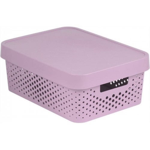 CURVER INFINITY 11L Aufbewahrungsbox mit Deckel 36 x 14 x 27 cm pink 04753-X51