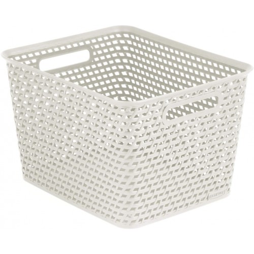 CURVER YOUR STYLE L 18L Körbchen 35 x 30 x 22 cm creme 04756-885