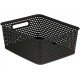 CURVER YOUR STYLE M 11L Körbchen 35 x 30 x 13 cm dunkelbraun 04757-210