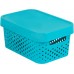 CURVER INFINITY 4,5L Aufbewahrungsbox mit Deckel 27 x 12 x 19 cm blau 04760-X33
