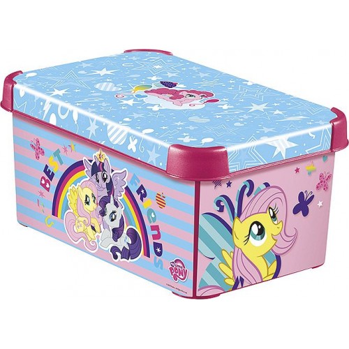 CURVER Aufbewahrungsbox S - My Pony Friends, 13,5 x 29,5 x 19,5 cm, 04710-L20