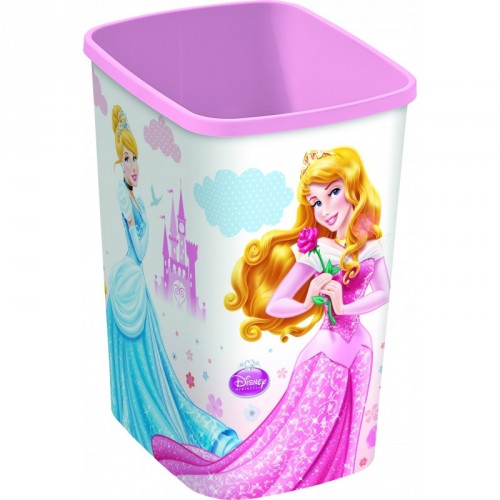 CURVER Papierkorb DECO PRINCESS, 29 x 23 x 18 cm, 10L, bez veka, 02173-P63