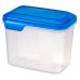 CURVER FLEXI Chef Vorratsbehälter 12 x 10 x 15 cm, 1 l transparent/blau 00390-281