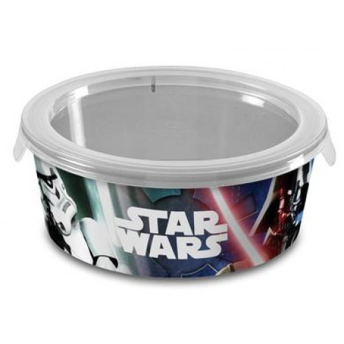 CURVER STAR WARS Frischhaltedose rund 1,2 l, 18 x 18 x 7 cm, 00725-S48 CURVER STAR WARS Frischhaltedose rund 1,2 l, 18 x 18 x 7 cm, 00725-S48