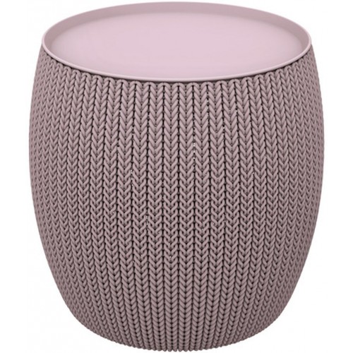 CURVER KNIT Tisch mit Stauraum, purple CURVER KNIT Tisch mit Stauraum, purple