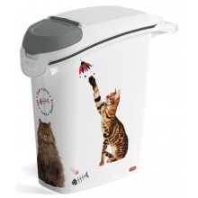 CURVER Futtercontainer 10kg/23L Katze 03882-L30