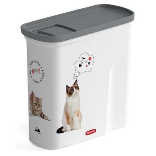 CURVER Futtercontainer 1,5kg/2L Katze 04346-L30