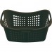 CURVER Wäschekorb VICTORIA, 24,4 x 59 x 38,5 cm, 50 l, dunkelbraun, 00048-210