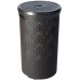 CURVER STYLE 48L Wäschebox RATTAN 40x61cm dunkelbraun 00710-210