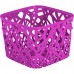 CURVER NEO SQUARE Korb 19,2 x 19,2 x 14,4 cm, violet 04160-437
