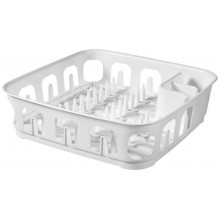 CURVER ESSENTIALS Geschirrabtropfständer 10,9 x 39,1 x 39,1 cm weiß 00742-059