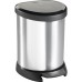 CURVER DECO BIN 5L Treteimer 24,6 x 27,7 x 21 cm silber metallic 02160-599