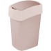 CURVER Mülleimer FLIP BIN Klappdeckel, 47 x 26 x 34 cm, 25 l, savana, 02171-844