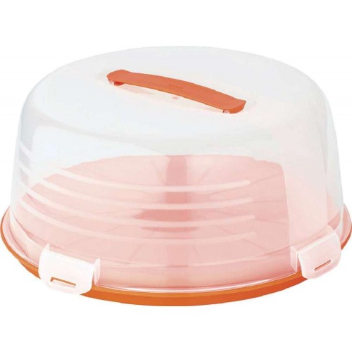 CURVER Tortenbehälter, Kuchenbehälter 34,7 x 15,2 cm orange 00416-286