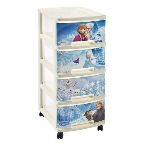 CURVER Schubladenturm Regal Disney Frozen,67,5 x 35,1 x 26,4 cm,, mehrfarbig 00066-F23 CURVER Schubladenturm Regal Disney Frozen,67,5 x 35,1 x 26,4 cm,, mehrfarbig 00066-F23