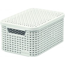 CURVER STYLE S Aufbewahrungsbox mit Deckel 29,1 x 19,8 x 14,2 cm creme 03617-885