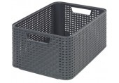 CURVER STYLE M Aufbewahrungsbox 38,6 x 17 x 28,7 cm anthrazit 03615-308