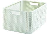 CURVER STYLE M Aufbewahrungsbox 38,6 x 17 x 28,7 cm creme 03615-885