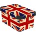 CURVER Dekobox Stockholm Dekorative Aufbewahrungsbox S Union Jack, 04710-D99