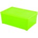 CURVER Aufbewahrungsbox Textile "XXL" 59,6 x 39,4 x 23 cm, 45L, transp. grün, 03008-512