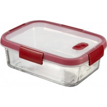 CURVER SMART COOK 0,9L Glasbehälter 20 x 15 x 7 cm transparent/rot 00114-472