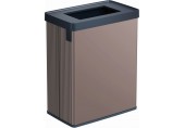 CURVER VERTO RECYCLE 54L Mülleimer 26,5 x 43,5 x 54,7 cm rosa 00395-Y82