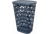 CURVER OCEANA 55L Wäschekorb 42,6 × 34,5 × 60,1 cm, Blau 00520-Z99