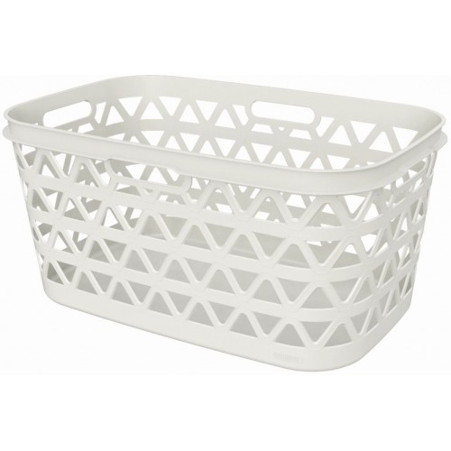 CURVER OCEANA 45L Wäschekorb für saubere Wäsche 57,1 × 37,1 × 27,1 cm, Beige 00521-885 CURVER OCEANA 45L Wäschekorb für saubere Wäsche 57,1 × 37,1 × 27,1 cm, Beige 00521-885